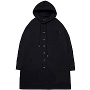 DROP SHOULDER HOODED OUTER SHIRT