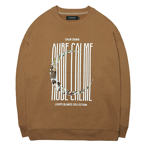 AUBE CALM SWEATSHIRT-BEIGE