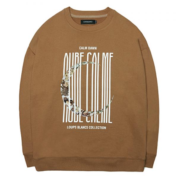 AUBE CALM SWEATSHIRT-BEIGE