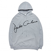AUBE CALM HOODED SWEATSHIRT-GREY