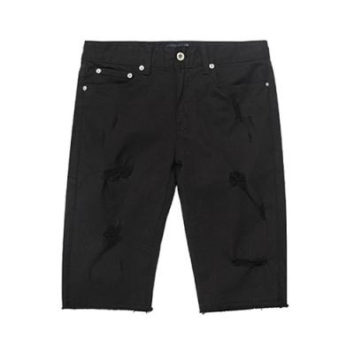 [MODIFIED] M#0581 1/2 BLACK VINTAGE PANTS