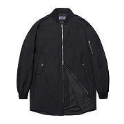[MODIFIED] M#0537 SPRING HALF MA-1 JACKET (BLACK)