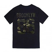 [MODIFIED] M#0378 WOODLAND FOOTBALL T-BLK