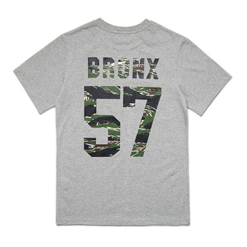 [MODIFIED] M#0381 TIGER CAMO FOOTBALL T-GREY