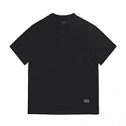 [MODIFIED] M#0579 STAND COLLAR PK T (BLACK)