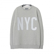 [MODIFIED] M#0470 NYC SCOTCHLITE SWEAT SHIRT_GRY