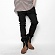 DOUBLE STITCH PANTS BLACK(ZIP VER) NEW SLIM FIT