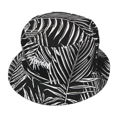 PALM BUCKET HAT - BLK