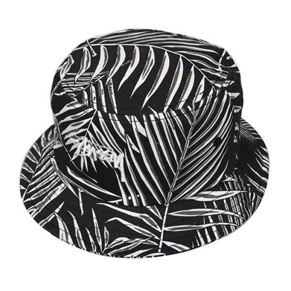 PALM BUCKET HAT - BLK