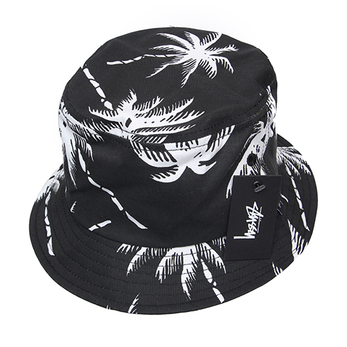 PALMS BUCKET HAT - BLK