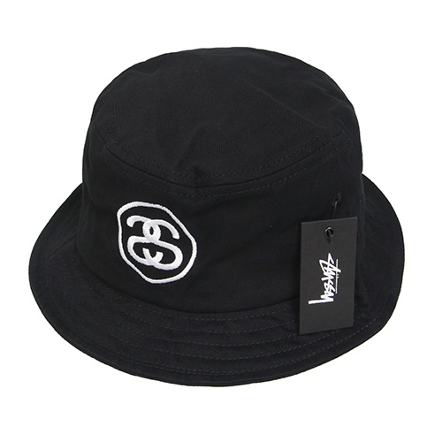 SS-LINK BUCKET HAT-BLACK