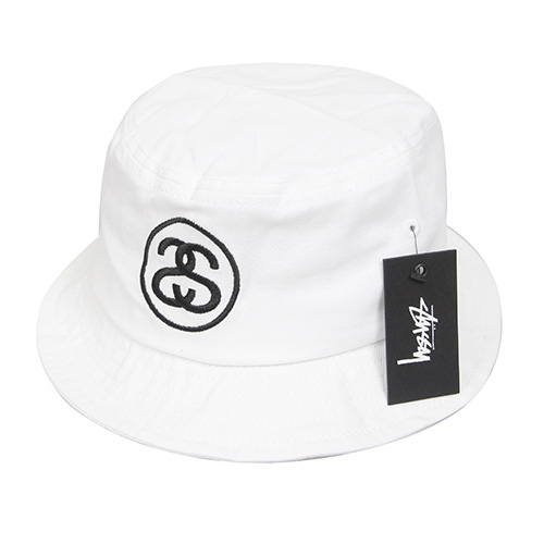 SS-LINK BUCKET HAT-WHITE