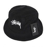 STOCK TERRY BUCKET HAT-BLACK