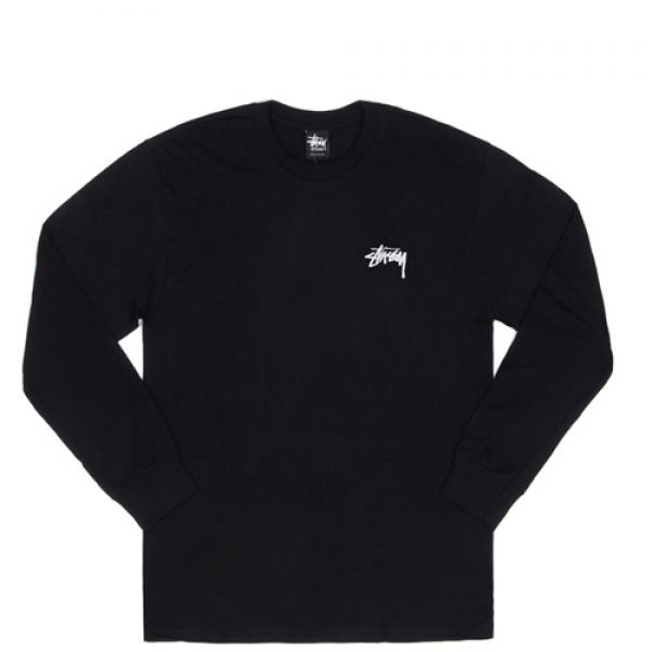 ORIGINAL STOCK L/SL TEE-BLK