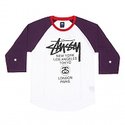 BASEBALL WT RAGLAN-WHT