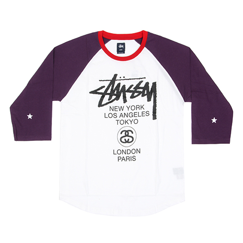 BASEBALL WT RAGLAN-WHT
