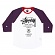 BASEBALL WT RAGLAN-WHT