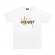 DOUBLE STUSSY TEE-WHT