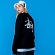BASIC LOGO CREW-BLK (yel)