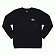 BASIC LOGO CREW-BLK(beige)