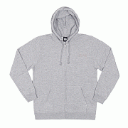TONAL STOCK ZIP HOOD-GREY HEATHER
