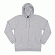 TONAL STOCK ZIP HOOD-GREY HEATHER