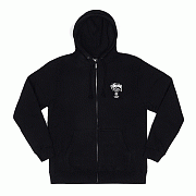 WORLD TOUR ZIP-UP HOOD-BLK