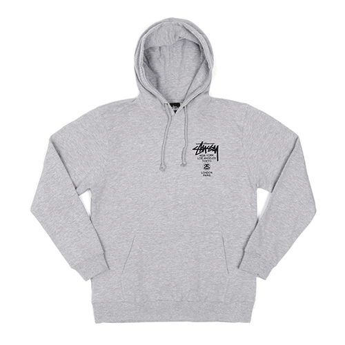 WORLD TOUR HOOD-GRY (bk print)