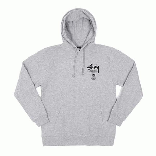 WORLD TOUR HOOD-GRY (bk print)