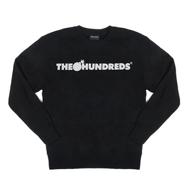 FOREVER BAR LOGO CREWNECK-BLK