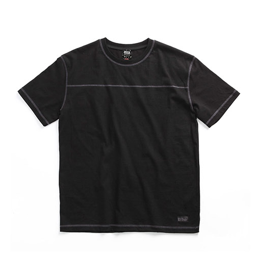 [URBAN STUFF] USF OVERSIZED BLANK TEE BLACK