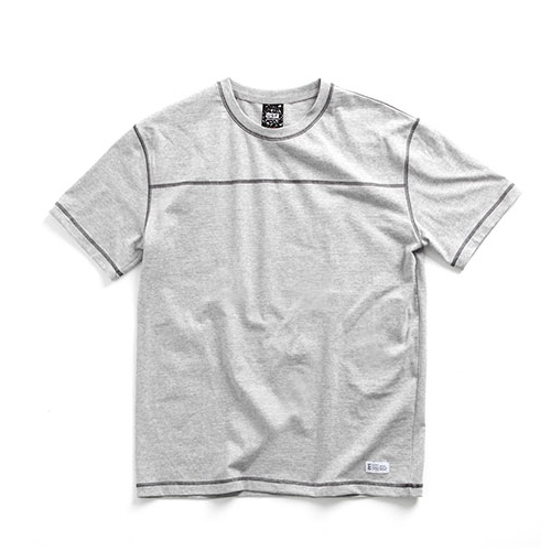 [URBAN STUFF] USF OVERSIZED BLANK TEE GRAY