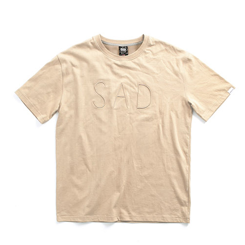 [URBAN STUFF] USF OVERSIZED SAD TEE BEIGE