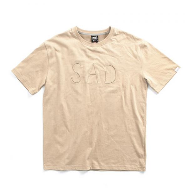 [URBAN STUFF] USF OVERSIZED SAD TEE BEIGE