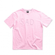 [URBAN STUFF] USF OVERSIZED SAD TEE PINK