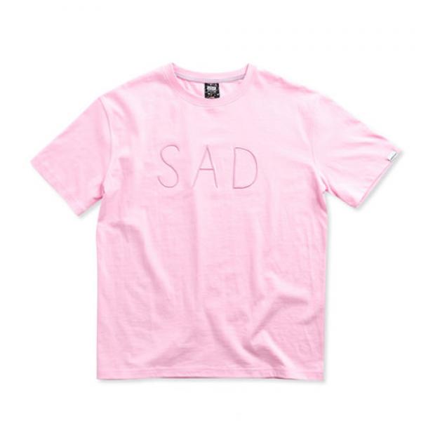 [URBAN STUFF] USF OVERSIZED SAD TEE PINK