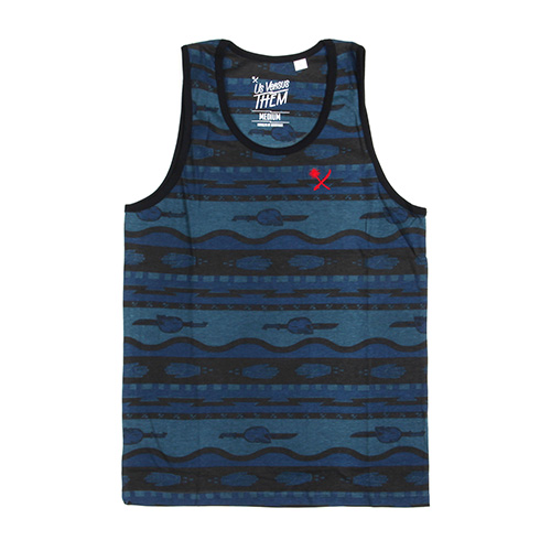 [US VERSUS THEM] ELECTRIC FUNERAL TANK-BLU