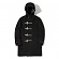 LONG DUFFLE COAT EA [BLACK]