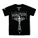 I AM NOT A HUMAN BEING X NASTY PALM HAND SHAKE T-SHIRTS-BLACK