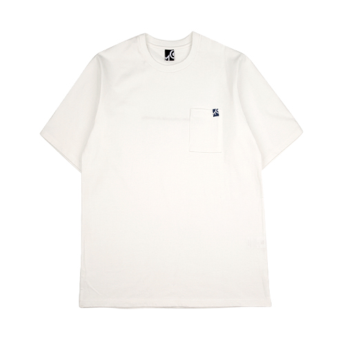 BACKPOINT POCKET T-SHIRT_WHITE
