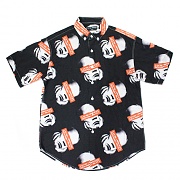 BE DIFFERENT HAWAIIAN SHIRTS-BLK