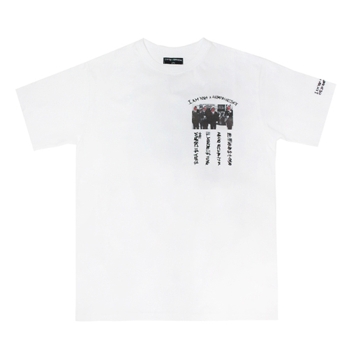 THE WORLD IS YOURS 2 T SHIRTS-WHT