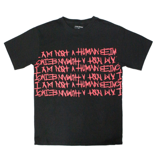 BIG LOGO T-SHIRTS-BLK/RED