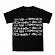 BIG LOGO T-SHIRTS-BLK