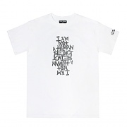 NEW 3D BAISC LOGO T SHIRTS-WHT