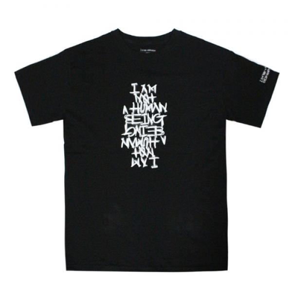 NEW 3D BAISC LOGO T SHIRTS-BLK