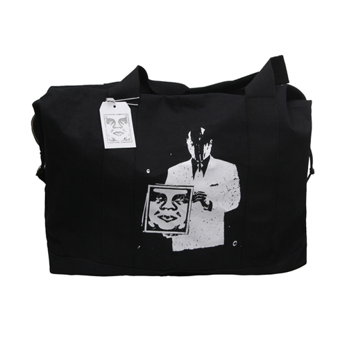 CORPORATE VIOLENCE WEEKENDER BAGS-BLK
