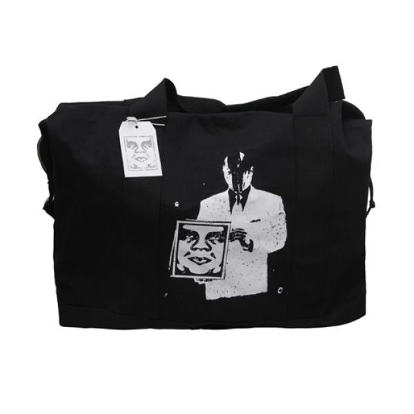 CORPORATE VIOLENCE WEEKENDER BAGS-BLK