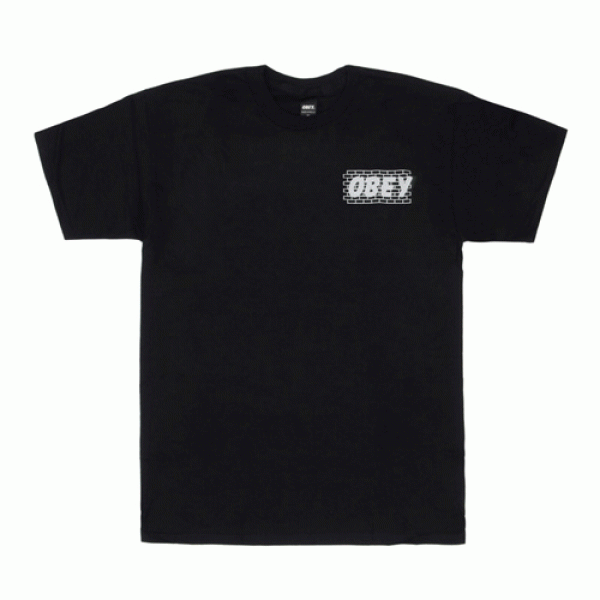 BRICKWALL TEE-BLK