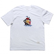 16 WOOD YACHT T-SHIRTS-WHITE